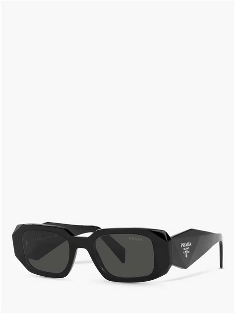 prada black frame glasses|black prada sunglasses for women.